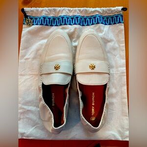 Tory Burch Cream Loafers